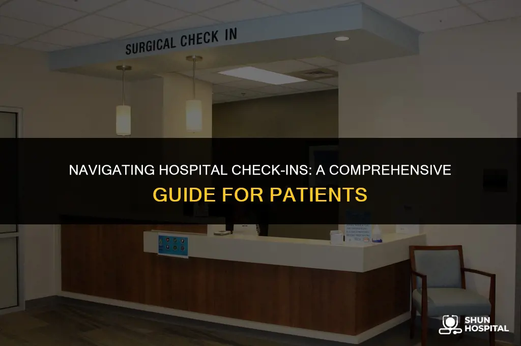 when check in to hospital