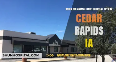 Animal Care Hospital's Cedar Rapids Opening: A Historical Overview