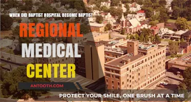 Baptist Hospital's Evolution: Becoming Baptist Regional Medical Center