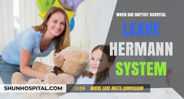 Baptist Hospital's Departure from Hermann System: A Timeline Overview