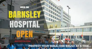 Unveiling the History: Barnsley Hospital's Grand Opening