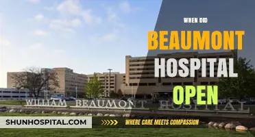 Unveiling the History: Beaumont Hospital's Grand Opening