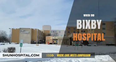 Unveiling the History: When Did Bixby Hospital Open Its Doors?