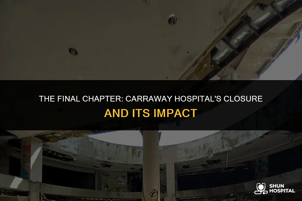 when did carraway hospital close