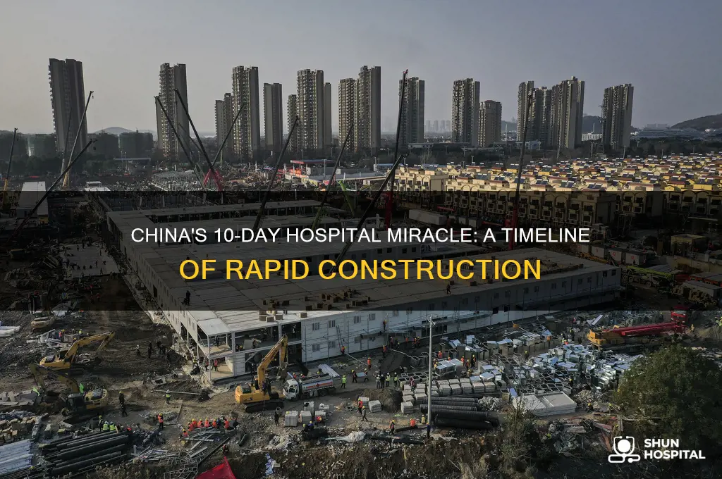 when did china build a hospital in 10 days