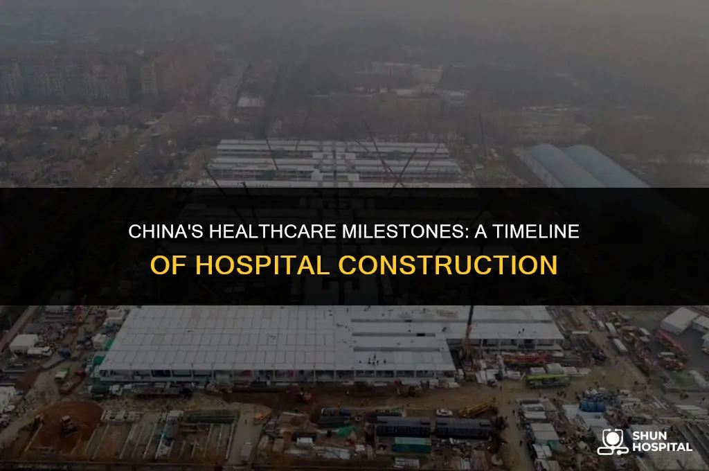 when did china build hospital
