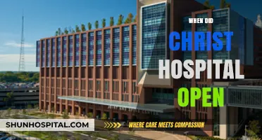 Unveiling the History: When Did Christ Hospital Open Its Doors?
