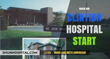 Exploring the Origins: A Look into Clinton Hospital's Beginnings