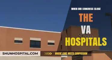 Congress' Decision to Shut Down VA Hospitals: A Historical Overview