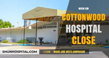 The Final Chapter: Cottonwood Hospital's Closure and Its Impact