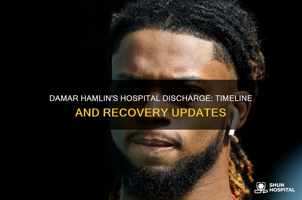 when did damar hamlin leave the hospital