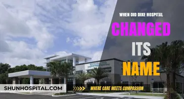 Dixie Hospital's Name Change: A Historical Shift and Its Significance