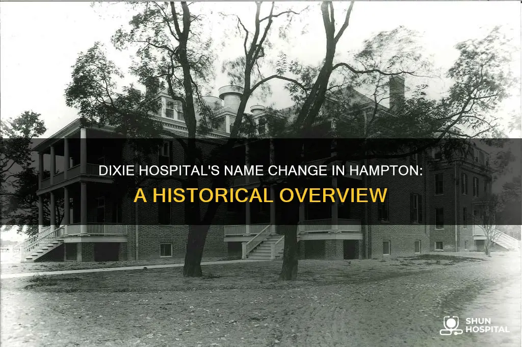 when did dixe hospital in hampton changed its name