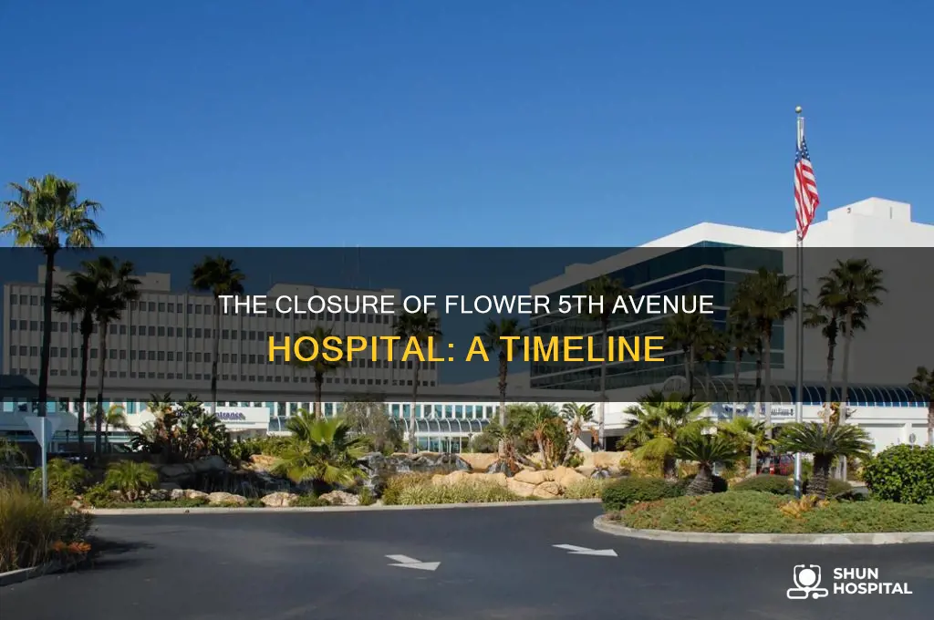 when did flower 5th avenue hospital close