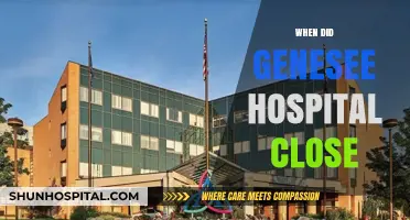 The Final Chapter: Genesee Hospital's Closure and Its Impact