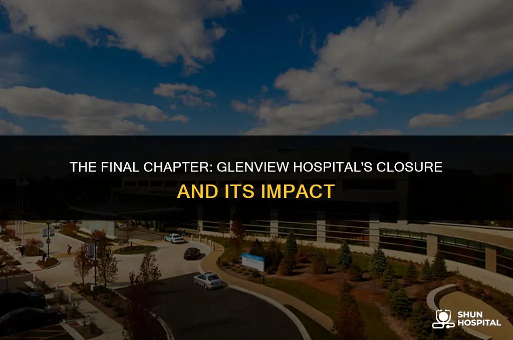 when did glenside hospital close