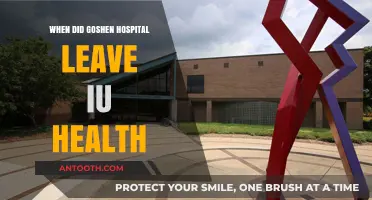 Goshen Hospital's Departure from IU Health: A Timeline Overview