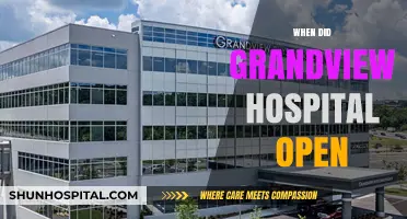 Unveiling the History: When Did Grandview Hospital Open Its Doors?