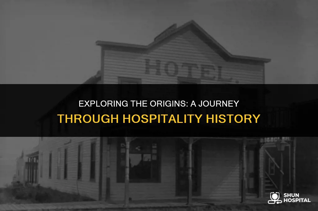 when did hospitality industry start