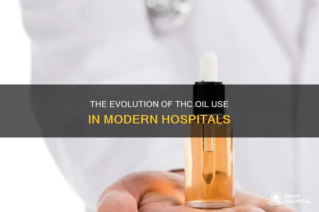 when did hospitals start issuing thc oil