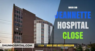The Final Chapter: Jeannette Hospital's Closure and Its Impact