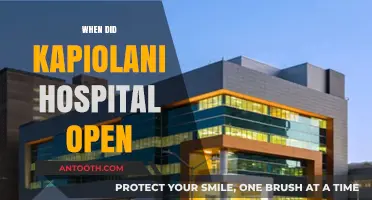 Unveiling the History: Kapiolani Hospital's Opening Day