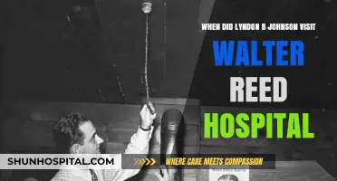 Lyndon B. Johnson's Historic Visit to Walter Reed Hospital