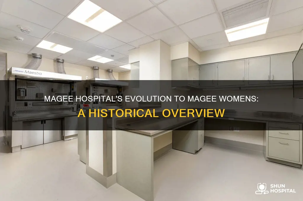 when did magee hospital become magee womens