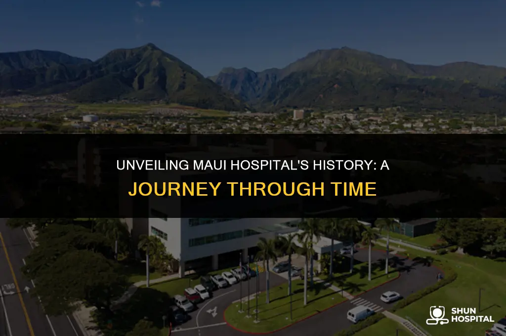 when did maui hospital open