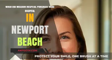 Mission Hospital's Acquisition of Hoag Hospital in Newport Beach: Timeline