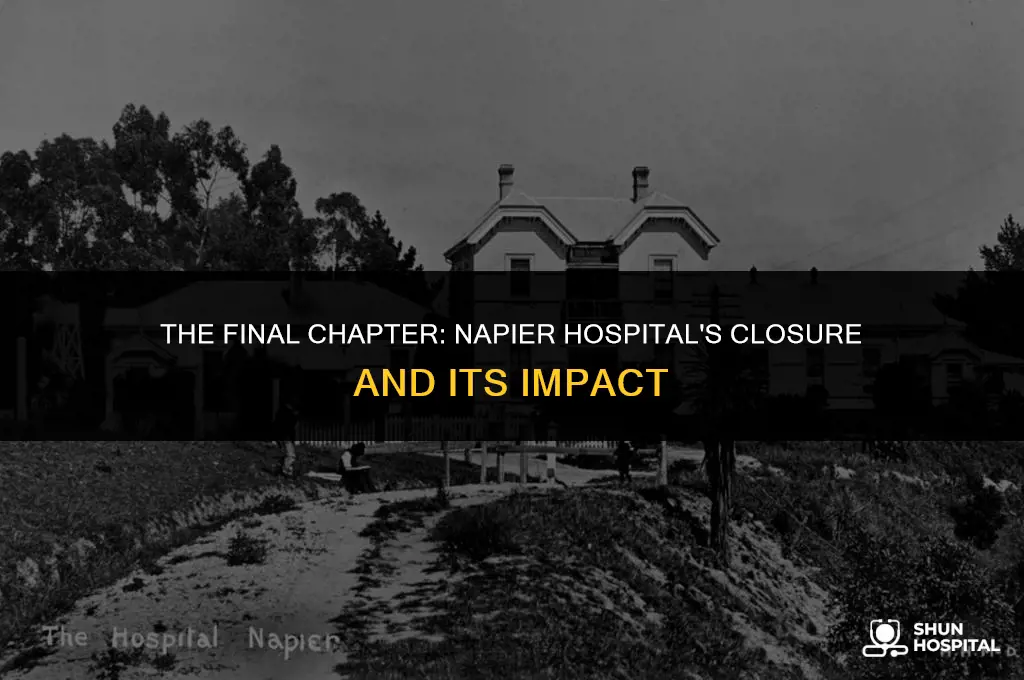 when did napier hospital close