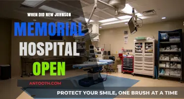 Johnson Memorial Hospital's Grand Opening: A Historical Overview
