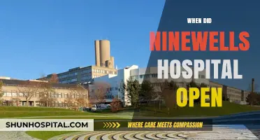 Unveiling the History: Ninewells Hospital's Grand Opening