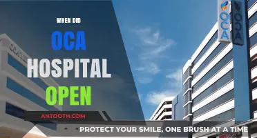 Unveiling the History: When Did OCA Hospital Open Its Doors?