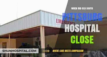 The Closure of Old South Pittsburg Hospital: A Historical Overview