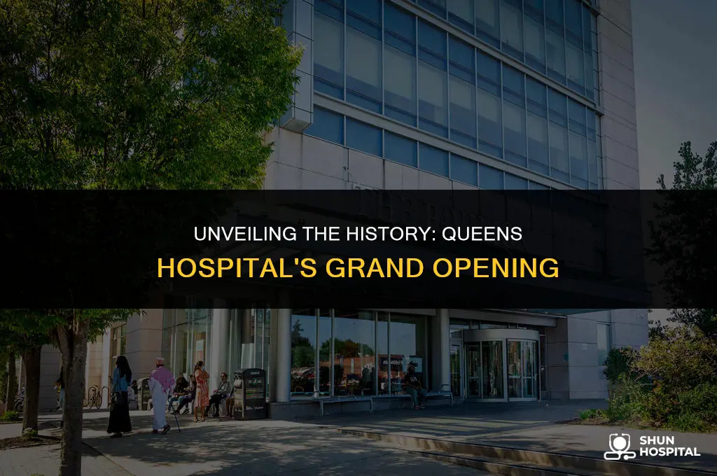 when did queens hospital open