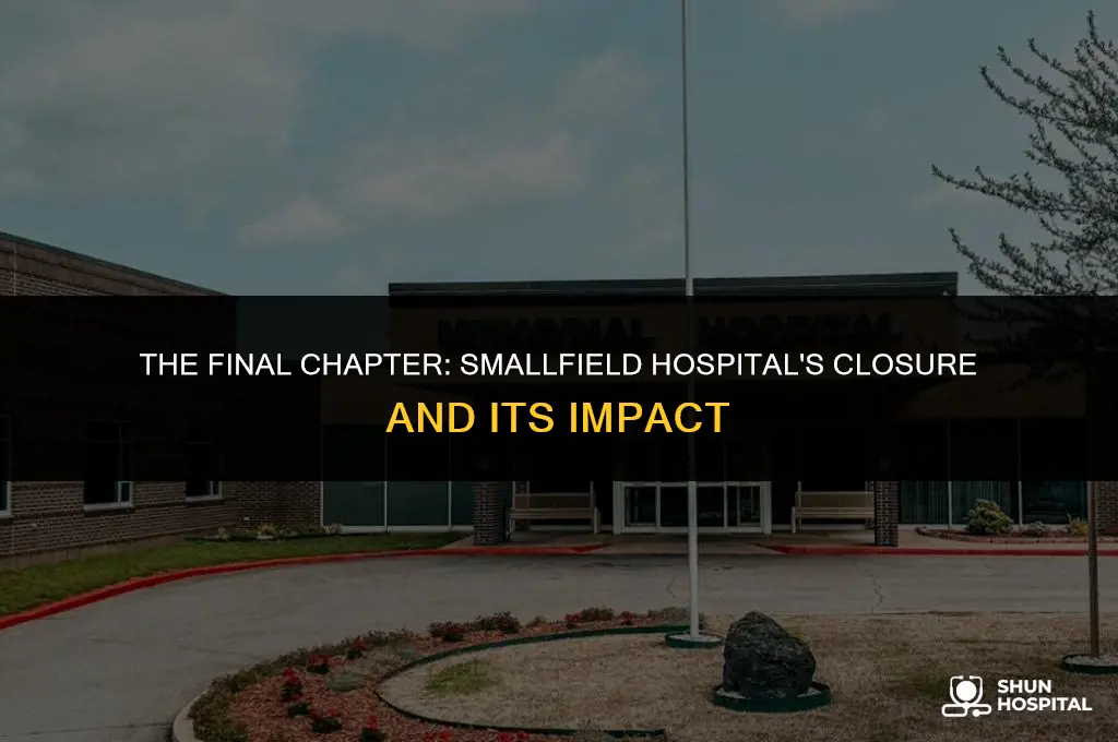 when did smallfield hospital close
