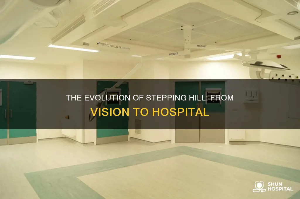 when did stepping hill become a hospital