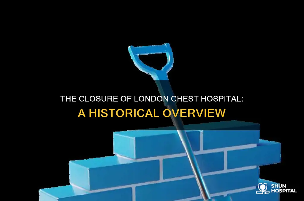 when did the london chest hospital close