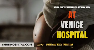 Venice Hospital's Maternity Section: A Historical Opening Date Revealed