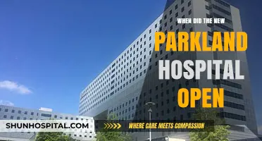Discovering the Opening Date of the New Parkland Hospital