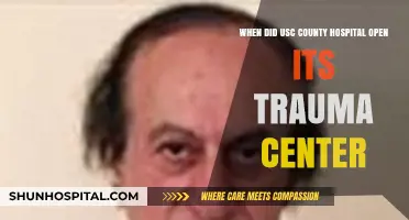 USC County Hospital Trauma Center: A Historical Opening Overview