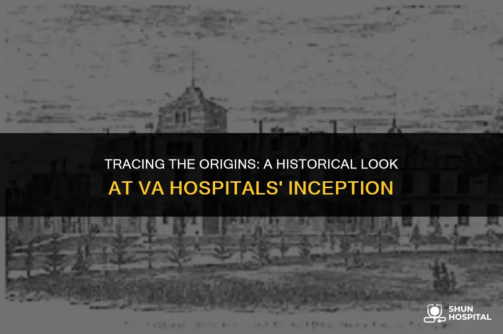 when did va hospitals start
