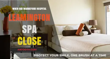 The Closure of Warneford Hospital Leamington Spa: A Timeline