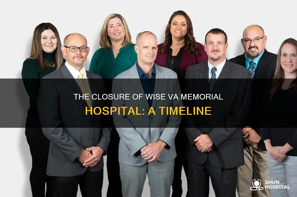 when did wise va memorial hospital close