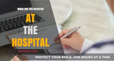 Hospital Registration Timeline: When Did You Officially Sign Up?