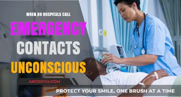 Unconscious Patients: When Hospitals Notify Emergency Contacts and Why