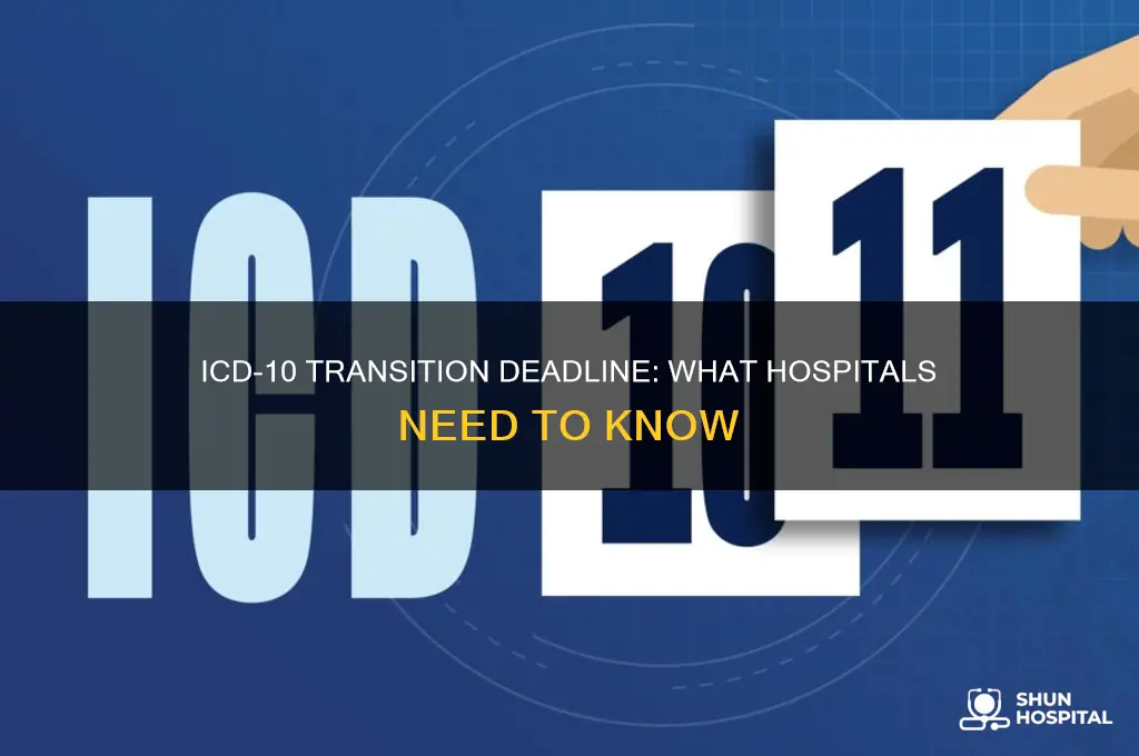 when do hospitals have to transition to icd 10