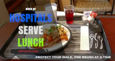 Exploring Hospital Meal Times: When Do Hospitals Serve Lunch?