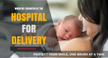 When to Register at the Hospital for Your Baby's Delivery
